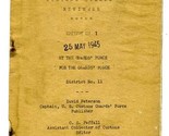U S Customs Guards&#39; Force Reviewer 1945 CONFIDENTIAL  - £45.76 GBP