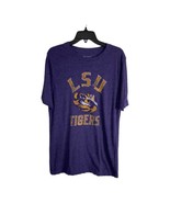 Champion Womens Shirt Adult Size Large Purple LSU Tigers Short Sleeve Tee - £15.81 GBP