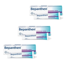 3 PACK Bepanthen Sensiderm cream irritated, sensitive, dry skin, eczema 20g - £35.37 GBP