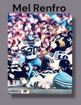 MEL RENFRO DALLAS COWBOYS AUTOGRAPHED SIGNED 8X10 PHOTO wAP/COA - £15.25 GBP