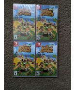 (4) Factory Sealed Nintendo Switch Animal Crossing Video Games - $178.20