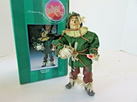 KURT ADLER WIZARD OF OZ 1999 CLOTH MACHE FIGURINE &quot; BOXED SCARECROW 7.5&quot; - $28.66