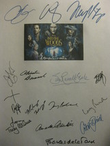 Into the Woods Signed Film Movie Screenplay Script X15 Autograph Meryl Streep Em - $19.99
