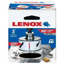 Hole Saw 3&#39;&#39; Dia., Speed Slot Variable Pitch Bi-Metal - Lenox ® 3004848L - $12.86