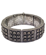 Rare Konstantino Style Sterling Silver Heavy Wide Link Bracelet - $1,303.41 CAD