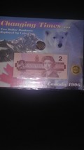 Canadian $2.00 bill and coin set.  1996  - £19.97 GBP