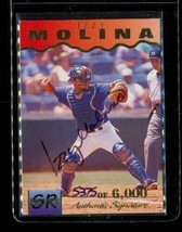 Vintage 1995 Signature Rc Autograph Baseball Card #23 Izzy Molina Athletics Le - £7.95 GBP