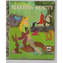 Walt Disney Sleeping Beauty A Little Golden Book 1970 Edition Vintage Kids Story - £11.67 GBP
