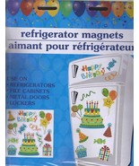 Build Your Own Happy Birthday Candy Ribbon Cake Hat Gift Refrigerator Ma... - $3.25