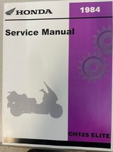 1984 HONDA CH125 CH 125 ELITE Service Shop Repair Manual - £102.19 GBP