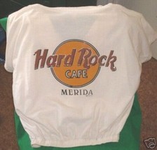 Vtg Hard Rock Cafe Merida Mexico Summer Baja Top Gi Style Shirt 80s Yucatan Vaca - £29.32 GBP