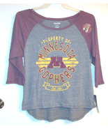 ProEdge Minnesota Golden Gophers Womens Juniors T-Shirts Sizes Sm Med Lg... - £15.89 GBP