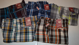Arizona  Boys Plaid Cargo Shorts Various Sizes from  Reg 6-20Husky  NWT  - $19.99