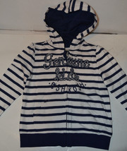 Genuine Kids from Oshkosh   Zip-Up Jacket  SIZE 4T 5T NWT Blue/ Stripe - £9.45 GBP
