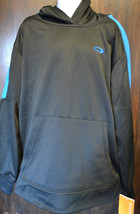  Champion Pull Over   Hoodie Duo Dry Max Blue&amp; Black Size M 8 10 Nwt New  - £15.71 GBP