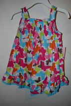Sweet Girls Toddler Summer Dress Size 2T or 18M  NWT Butterflys - $13.99