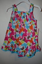 Sweet Girls Toddler Summer Dress Size 2T or 18M  NWT Butterflys - £11.25 GBP