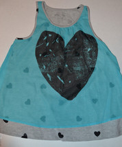 GIRLS Xhileration Pop Over Tank  SIZE M 7/8  NWT NEW Heart - $12.99