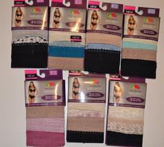 Fruiit of the Loom Select  Womens 3 pack Soft Moda High-Cuts  Varous Siz... - $13.99
