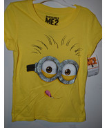 Universal Despicable Me 2 Girls Hybird  T-Shirt  Sizes XS 4/5 NWT Yellow - £5.35 GBP