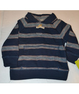 Genuine Kids by Oshkosh Infant Boys Pullover Stripe Blue Size 18 Months NWT - £7.14 GBP