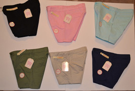 Faded Glory  Girls Chino  Shortie Shorts Sizes 4-16  Nwt Various Colors - £8.59 GBP
