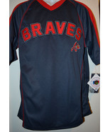 MLB Genuine Merchandise Atlanta Braves Baseball Mens  Jersey NWT S/M/L/X... - £16.51 GBP