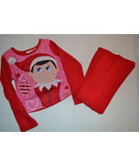 Elf on A Shelf Girls Flannel Sleepwear Set Size 4-5 NWT - £9.96 GBP