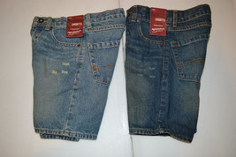 Arizona  Boys Jean  Shorts Various Sizes from  Reg 6-20  NWT Distressed - £15.97 GBP