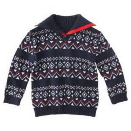 Genuine Kids by Oshkosh Infant Boys Pullover Sweater Blue Size 12 Months NWT - £8.38 GBP