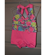 Kidgets  Girls Toddler  Two Piece Swimsuit Boy Shorts Size 18M NWT Pink ... - £7.07 GBP