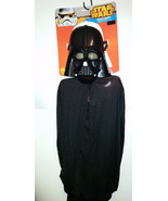Star Wars Darth Vader Mask &amp; Cape  Kids 6+  NWT - £11.91 GBP