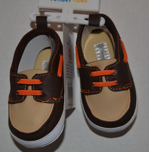 Tender Toes Boys   Infant Toddlers Canvas Casual  Shoes Sze 3 NWT - $9.74