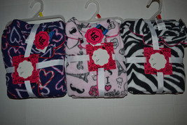 Total Girl Girls  2 Pcs. Sleep Set  S izeXS 4/5  M 8 NWT Hearts Zebra Lo... - $15.99