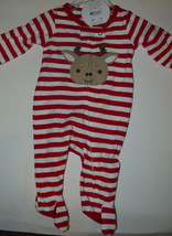 Child of Mine by Carter&#39;s Sleep Wear One Piece Christmas Set Size NB NWT... - £7.66 GBP