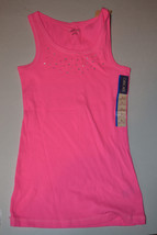 Cherokee  GirlsTank Top  Pink Dazzle Sizes  L 10/12 NWT  - £8.78 GBP