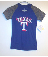 MLB Texas Rangers Girls T-Shirt Sizes  M or L or XL  NWT - £15.72 GBP
