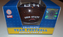 NCAA OHIO STATE University  OFFICAL LICENSED Acrylic Football Light- Up NIB - £13.42 GBP