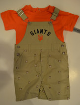 Genuine Merchandise MLB San Francisco Giants 2 Piece Outfits NWT Sizes: 2T 3T 4T - £15.74 GBP
