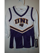 PRO EDGE  Nothern Iowa One  Piece Girls Toddler Cheer Outfit  SIZE 2T NWT - $13.99