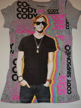 Cody Simpson  GirlsT -Shirt   Sizes M 10-12  NWT Gray  - £7.98 GBP