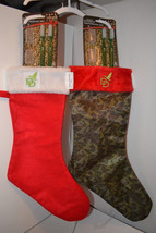 Duck Dynasty Christmas Stocking 19 in  Camo or Red  Incudes Bonus Gift NWT - £10.21 GBP