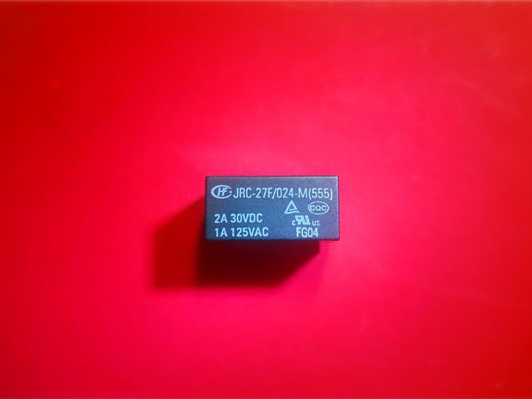 JRC-27F/024-M(555), 24VDC Relay, HONGFA Brand New!!