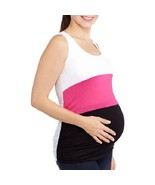 Planet  Motherhood Maternity  Short TankTop Ruched Sides Sizes:   L NWT ... - $11.89