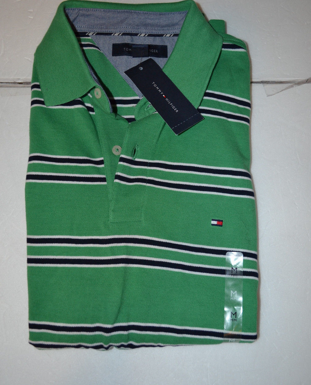 Primary image for Tommy Hilfiger Mens Polos  Sizes   M or L    NWT Green