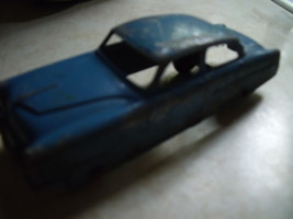 Tootsietoy Blue Metal Tootsietoy 1950&#39;s Toy Car with Rubber Wheels - $20.00