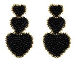 T earrings for women large handmade beaded drop earrings hanging statement jewelry thumb155 crop