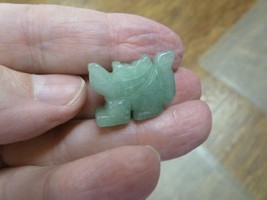 (Y-DRAGON-500) little 1&quot; Green winged Chinese Dragon MYTHICAL carving ge... - £6.75 GBP