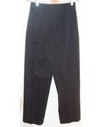 Linda Allard Ellen Tracy black Wool Pants Misses Size 4 - £19.43 GBP