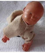 Vintage Wind-Up Celluloid Crawling Baby - £2.98 GBP